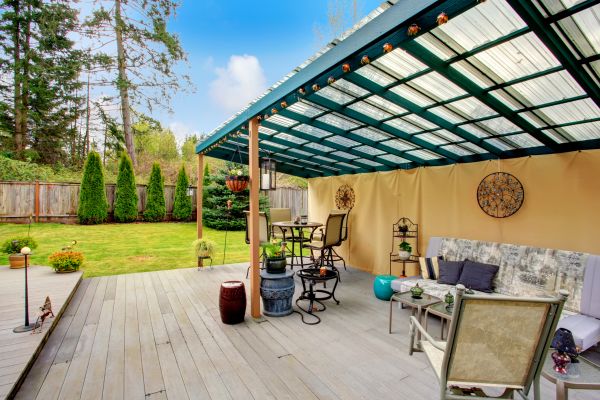 Deck Roof Construction in Sanford