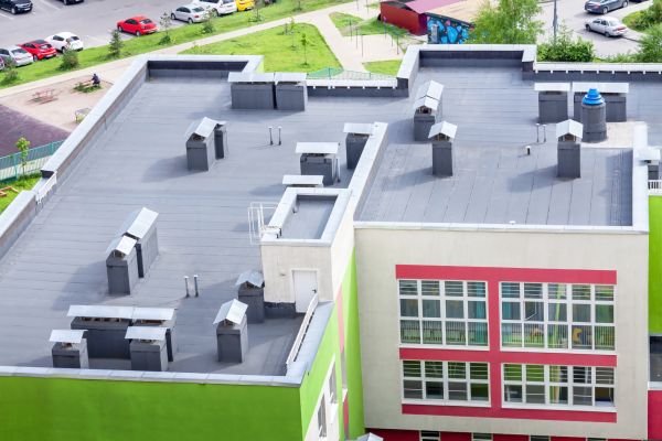 Commercial Flat Roof Repair in Sanford