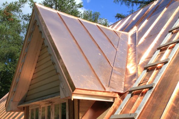 Copper Roof Construction in Sanford