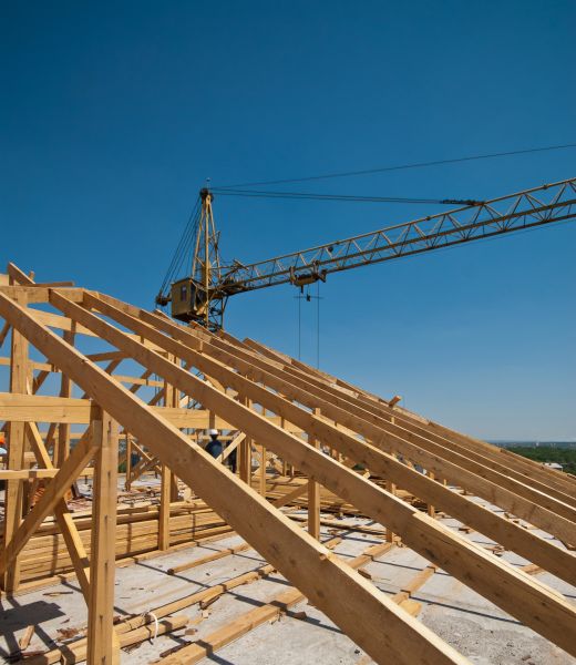 A Frame Roof Installation in Sanford